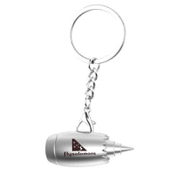 Thumbnail for Customisable Solomon Airlines Jet Engine Turbine Key Chain - view 2