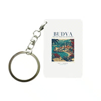 Thumbnail for BUDVA - Poster - Key Chain - White