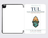Thumbnail for Tulsa International Airport (TUL) design on white ipad tablet case