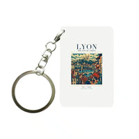 Thumbnail for LYON - Poster - Key Chain - White