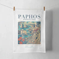 Thumbnail for PAPHOS - Poster - Towel - White