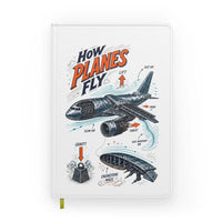 Thumbnail for How Planes Fly V2 design on white notebook