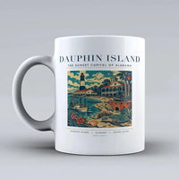 Thumbnail for DAUPHIN ISLAND - Poster - Mug - White