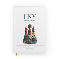 Thumbnail for Lanai Airport (LNY) design on white notebook
