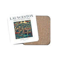 Thumbnail for LAUNCESTON - Poster - Coaster - White