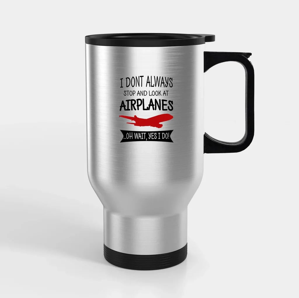 Customisable Plane Spotter Travel Mug - view 2
