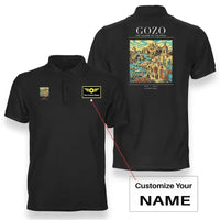 Thumbnail for GOZO - Poster - Double-Side Polo - Black + Name
