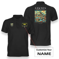 Thumbnail for LEKNES - Poster - Double-Side Polo - Black + Name
