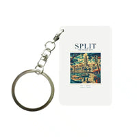Thumbnail for SPLIT - Poster - Key Chain - White