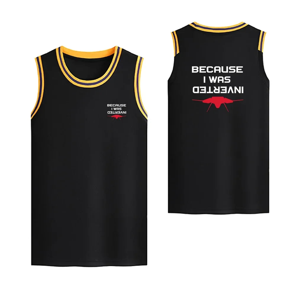 Customisable Because I was Inverted Basketball Print - view 2