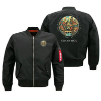 Thumbnail for CHAMPAIGN - Badge - Bomber Jacket - Black