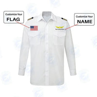 Thumbnail for Customisable Pilot Epaulettes Shirt - view 2
