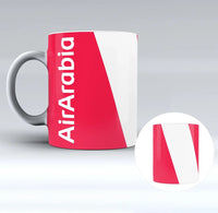 Thumbnail for Air Arabia Designed Ceramic White mug, White + NO NAME