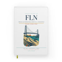 Thumbnail for Hercilio Luz International Airport (FLN) design on white notebook