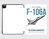 Thumbnail for F-106A Delta Dart design on white ipad tablet case
