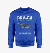 Thumbnail for PBY-5A Catalina design on blue sweatshirt