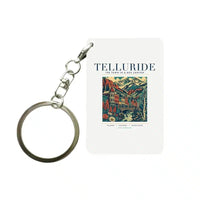 Thumbnail for TELLURIDE - Poster - Key Chain - White