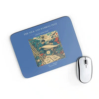 Thumbnail for VINTAGE G4326 - The Silk And Bamboo Test - Designed Mouse Pads design on blue rectangle