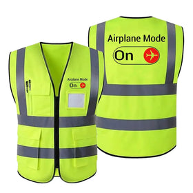 Airplane Mode On Reflective Vests