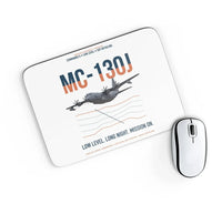 Thumbnail for MC-130J COMMANDO II design on white rectangle mouse pad
