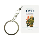 Thumbnail for Asturias Airport (OVD) design on white key chain