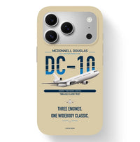 Thumbnail for McDonnell Douglas DC-10 design on beige magsafe iphone case, for iPhone 17 Pro