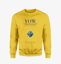 Thumbnail for Ottawa Macdonald-Cartier International Airport (YOW) design on yellow sweatshirt