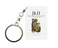Thumbnail for Chios Island National Airport (JKH) design on white key chain