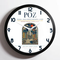 Thumbnail for Poznan - awica Henryk Wieniawski Airport POZ Wall-Clock Framed - White