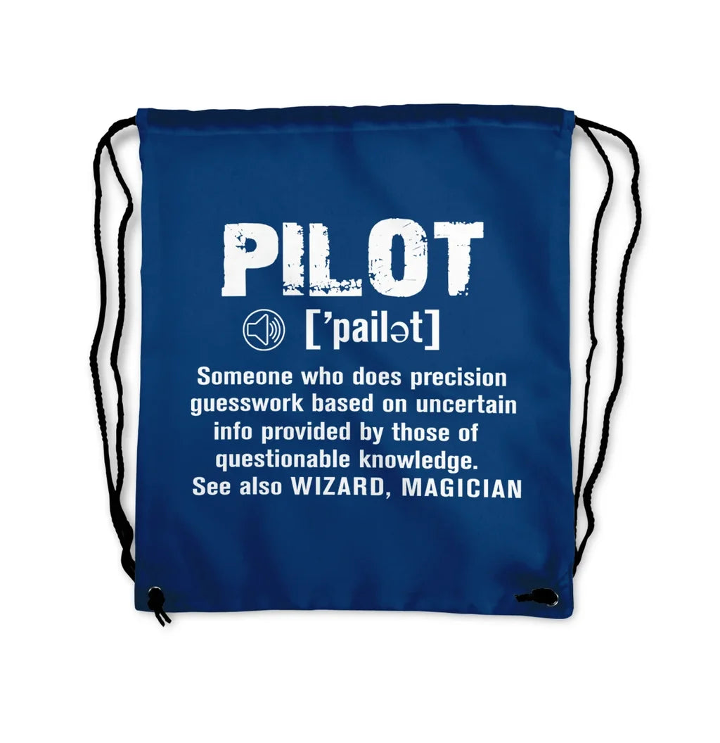 Pilot [Noun] Drawstring Bag - view 2