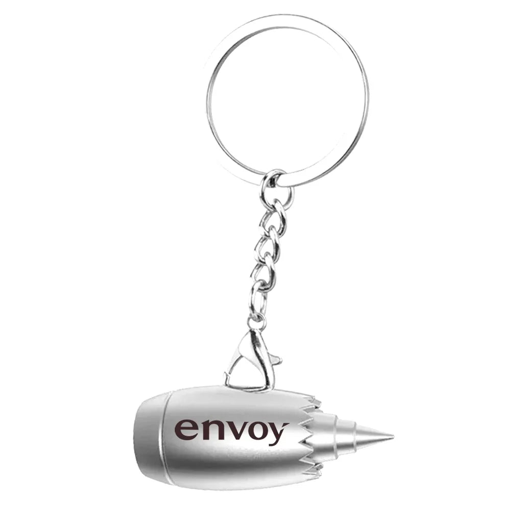 Customisable Envoy Air Airlines Jet Engine Key Chain - view 2