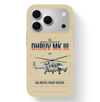 Thumbnail for HAL ALH Dhruv Mk III design on beige magsafe iphone case, for iPhone 17 Pro