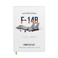 Thumbnail for F-14B Tomcat Power The Fleet design on white notebook