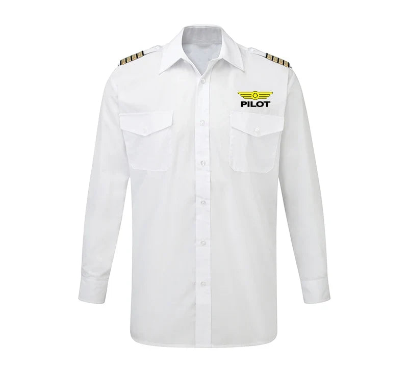 Customisable Pilot & Badge Shirt - view 2