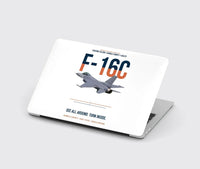 Thumbnail for F-16C Fighting Falcon See All Around Turn Inside design on white MacBook case