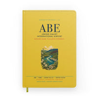 Thumbnail for Lehigh Valley International Airport Allentown-Bethlehem-Easton (ABE) design on yellow notebook