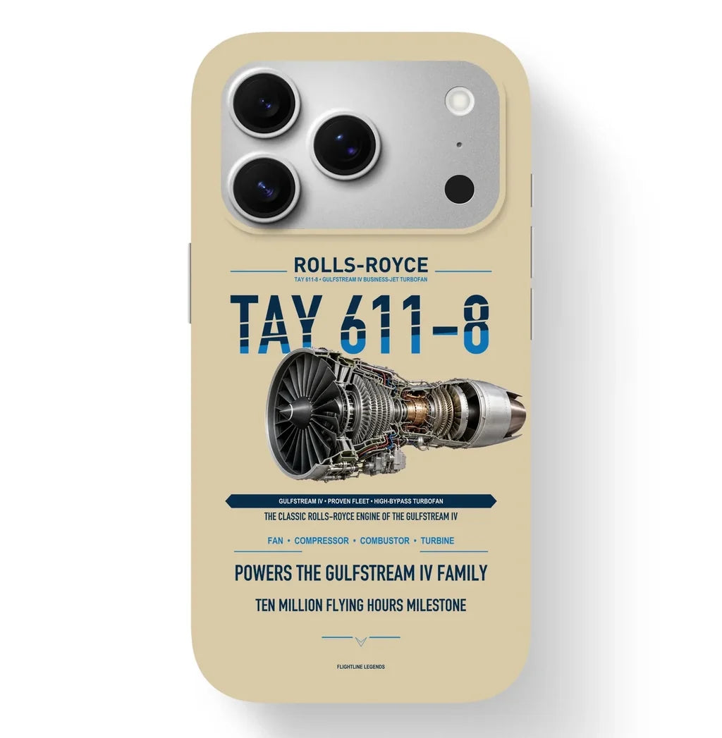 TAY 611-8 Case design on beige iphone case