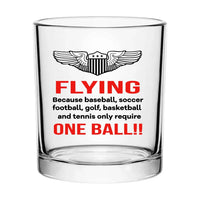 Thumbnail for Customisable Flying One Ball Whisky Glass - view 2