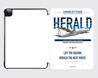 Thumbnail for Handley Page HPR.7 Dart Herald design on white ipad tablet case