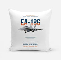 Thumbnail for EA-18G Growler Control The Spectrum design on white pillow