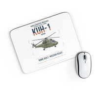 Thumbnail for Korea Aerospace Industries KUH-1 Surion design on white rectangle mouse pad