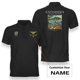 Enoshima City Series Premium Polo T-Shirts