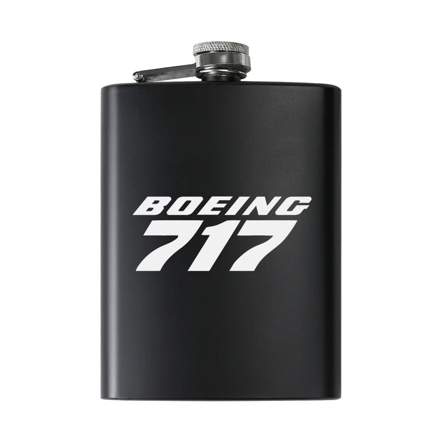 Customisable Boeing 717 Hip Flask - view 2