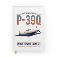 Thumbnail for P-39Q Airacobra design on white notebook