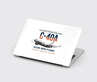 Thumbnail for C-40A Clipper Fleet Logistics Ready design on white MacBook case