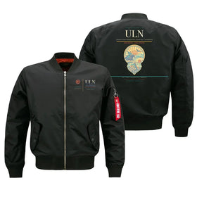 Chinggis Khaan International Airport (ULN) Bomber Jacket