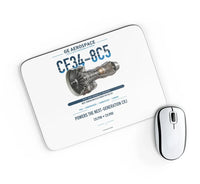 Thumbnail for CF34-8C5 design on white rectangle mouse pad