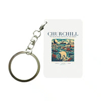 Thumbnail for CHURCHILL - Poster - Key Chain - White
