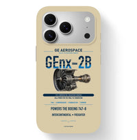 Thumbnail for GEnx-2B Case design on beige iphone case