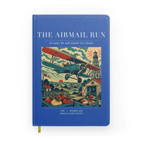 Thumbnail for VINTAGE G4015 - The Airmail Run - Designed Notebooks design on blue